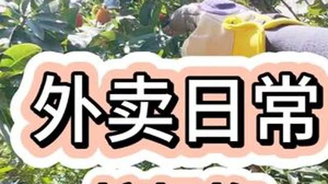 树上的杨梅勾引外卖小哥 #外卖小哥 树上的杨梅勾引外卖小哥 #外卖小哥