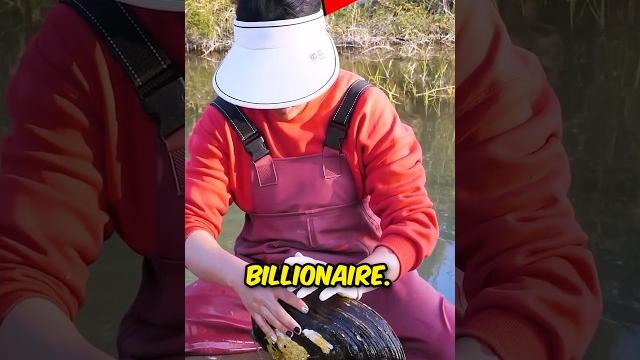 Insane diamond find in shell Insane diamond find in shell