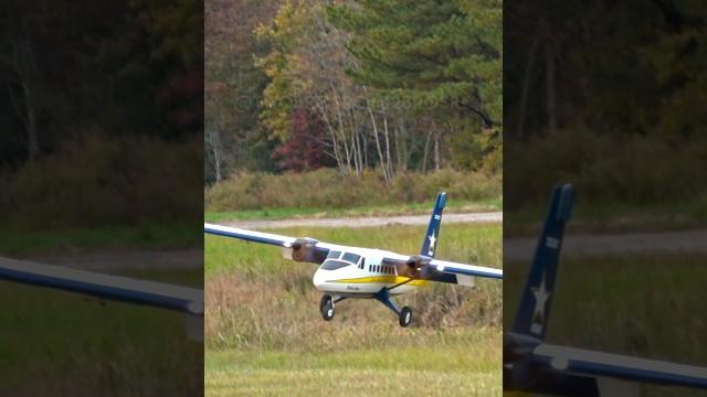 Twin otter forward slip #aviation #rc #rcplane Twin otter forward slip #aviation #rc #rcplane