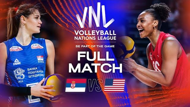 Srb vs. usa - full match | women's vnl 2023 Srb vs. usa - full match | women's vnl 2023