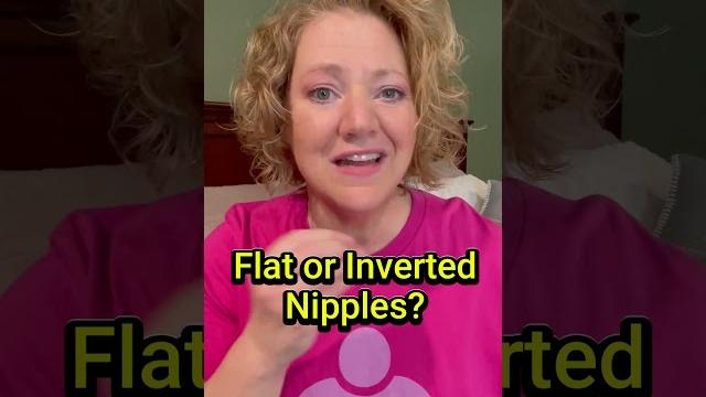 Flat or inverted nipples #shorts Flat or inverted nipples #shorts