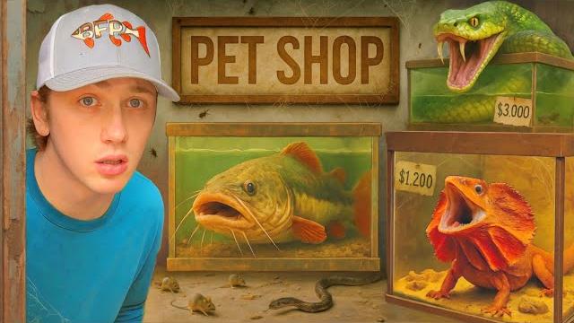 I found an abandoned pet shop! I found an abandoned pet shop!