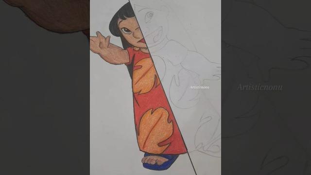 ️drawing lilo pt.2️#stitch #shorts #drawing #viral #challenge #trending #disney #art #lilo #artist ️drawing lilo pt.2️#stitch #shorts #drawing #viral #challenge #trending #disney #art #lilo #artist