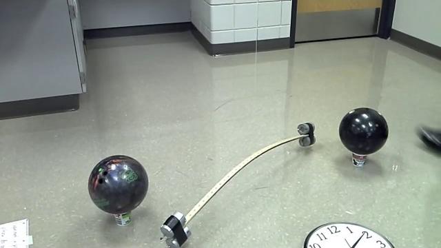 Cavendish gravity experiment time lapse version 1 Cavendish gravity experiment time lapse version 1
