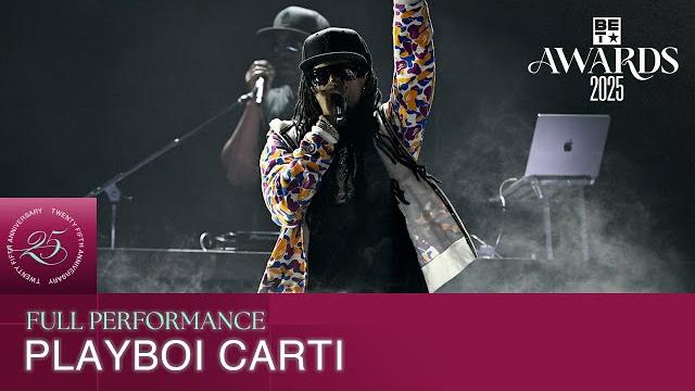 Playboi carti sets off the bet awards with “like weezy” & “rather lie” | bet awards ’25 Playboi carti sets off the bet awards with “like weezy” & “rather lie” | bet awards ’25