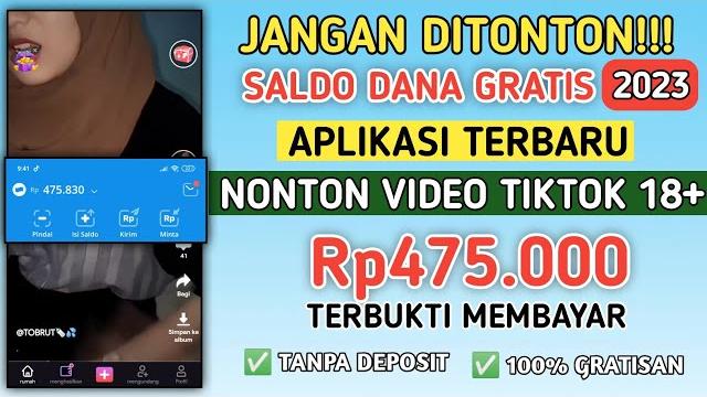 Jangan dilihat! nonton video 18+ dapat salro dana gratis - aplikasi penghasil uang terbukti membayar Jangan dilihat! nonton video 18+ dapat salro dana gratis - aplikasi penghasil uang terbukti membayar