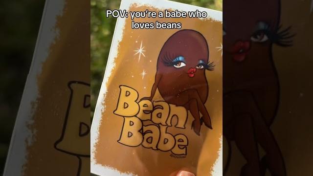 I love beans sm so i got this bean babe sticker from squid vishuss 🫘 #beans #funny #stickers #decor I love beans sm so i got this bean babe sticker from squid vishuss 🫘 #beans #funny #stickers #decor
