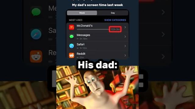 Dad’s screen time Dad’s screen time