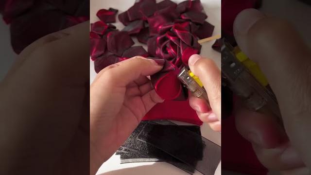 Handmade diy ribbon rose flowers gift #diy #handmade #flowers #rose #tutorial #handmadegifts #craft Handmade diy ribbon rose flowers gift #diy #handmade #flowers #rose #tutorial #handmadegifts #craft