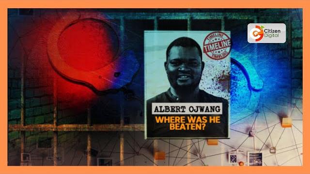 Albert ojwang death trail Albert ojwang death trail