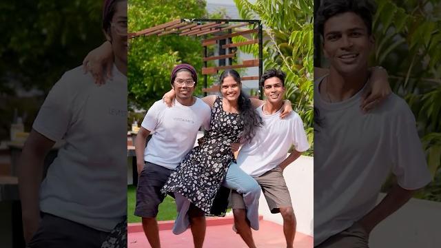 Trio dance trend dance challenge #shorts #short #dance Trio dance trend dance challenge #shorts #short #dance