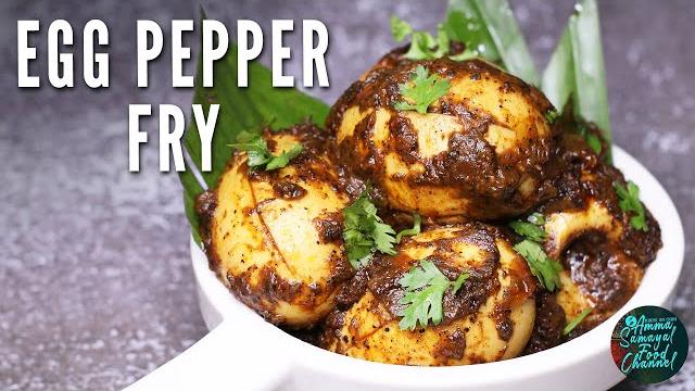 Egg pepper fry in tamil | muttai milagu varuval | egg pepper roast | egg fry recipe in tamil Egg pepper fry in tamil | muttai milagu varuval | egg pepper roast | egg fry recipe in tamil