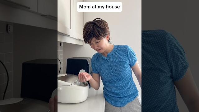 Asian moms when they visit your home #jeenieweenie Asian moms when they visit your home #jeenieweenie