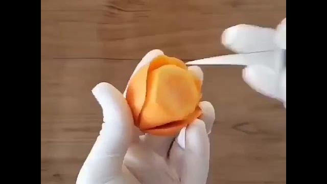 Карвинг из моркови цветок из моркови Карвинг из моркови цветок из моркови