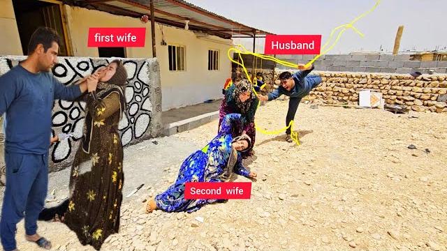 Caught in emotions: first wife's anger at her husband for supporting the second wife Caught in emotions: first wife's anger at her husband for supporting the second wife