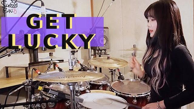 Halestorm - get lucky drum | cover by subin Halestorm - get lucky drum | cover by subin