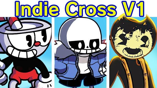 Friday night funkin' vs indie cross v1 full week + cutscenes & ending (cuphead sans bendy) (fnf mod) Friday night funkin' vs indie cross v1 full week + cutscenes & ending (cuphead sans bendy) (fnf mod)