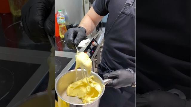 Картофельное пюре с сыром Картофельное пюре с сыром