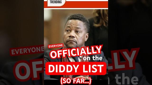 The “diddy list” has officially been released!  The “diddy list” has officially been released! 