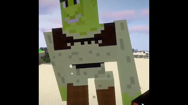 Железный голем - шрек / iron golem - shrek Железный голем - шрек / iron golem - shrek