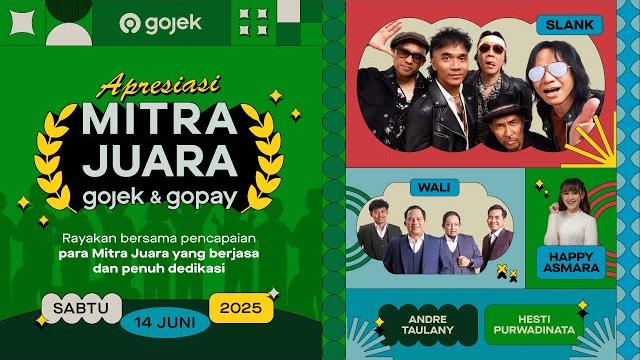Apresiasi mitra juara gojek & gopay 2025 Apresiasi mitra juara gojek & gopay 2025