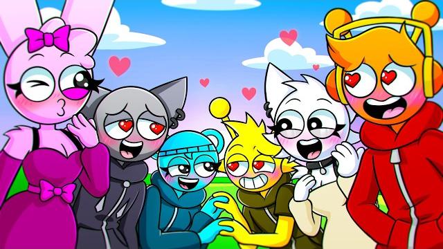 Sprunki grow up couples! incredibox sprunki animation Sprunki grow up couples! incredibox sprunki animation