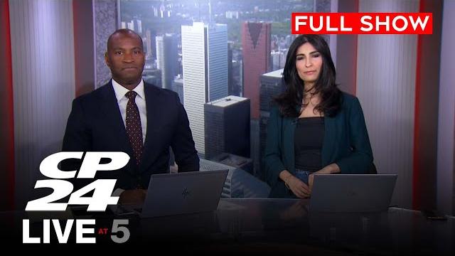 Trench collapse leaves 2 construction workers critically injured | cp24 live at five for june 2 2025 Trench collapse leaves 2 construction workers critically injured | cp24 live at five for june 2 2025