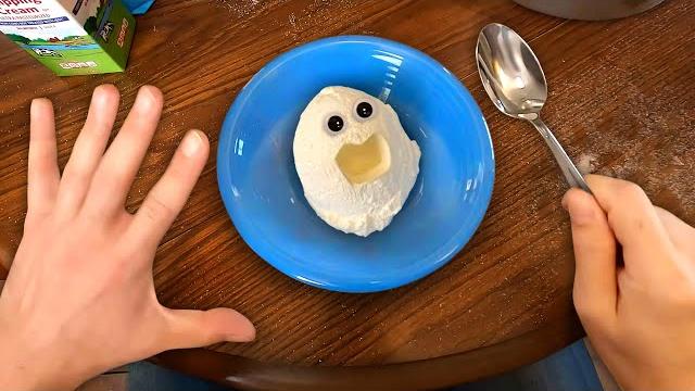 Making ice cream Making ice cream