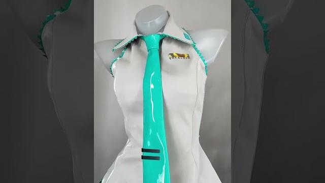 Vocaloid original hatsune miku cosplay costume patent leather version - trustedeal.com #cosplay Vocaloid original hatsune miku cosplay costume patent leather version - trustedeal.com #cosplay
