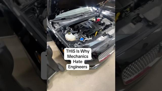 This is why mechanics hate engineers? #automobile #shorts  This is why mechanics hate engineers? #automobile #shorts 