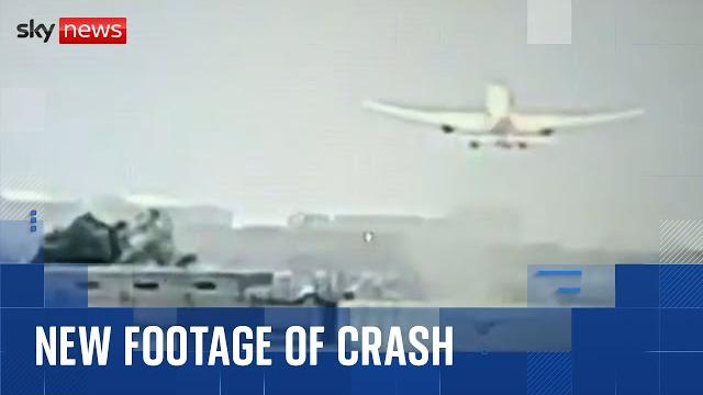 New footage shows moment air india plane takes off and crashes New footage shows moment air india plane takes off and crashes
