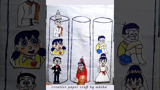 Nobita mind refresh|| nobita drawing #shorts #doraemon Nobita mind refresh|| nobita drawing #shorts #doraemon