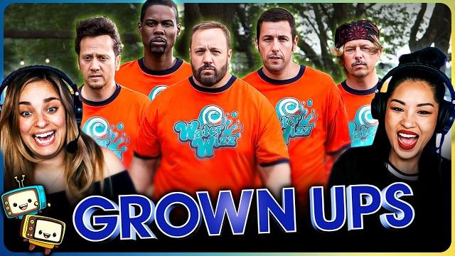 Grown ups movie reaction! | first time watch! | adam sandler, kevin james, david spade, chris rock Grown ups movie reaction! | first time watch! | adam sandler, kevin james, david spade, chris rock