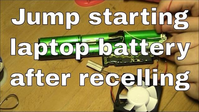 How to restart recelled laptop battery How to restart recelled laptop battery