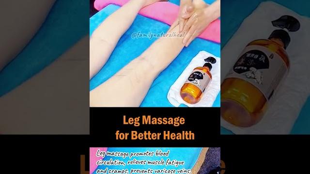 Leg massage for better health #legmassage #oilmassage #massagetutorial #leghealth #relaxation Leg massage for better health #legmassage #oilmassage #massagetutorial #leghealth #relaxation