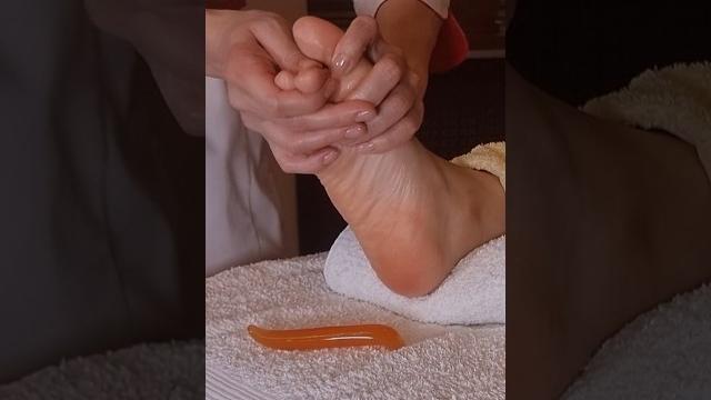 Falling asleep with asmr foot massage #shorts Falling asleep with asmr foot massage #shorts