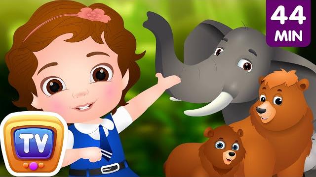 Going to the forest | wild animals for kids and more learning songs & nursery rhymes by chuchu tv Going to the forest | wild animals for kids and more learning songs & nursery rhymes by chuchu tv