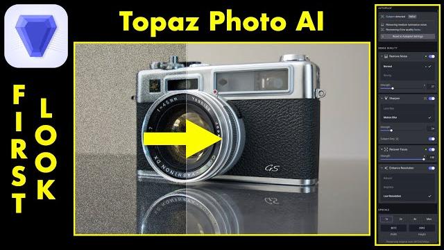 Topaz photo ai is here - my first impressions! Topaz photo ai is here - my first impressions!