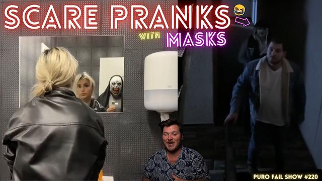 Scare pranks with masks #15 || puro fail show #220 Scare pranks with masks #15 || puro fail show #220