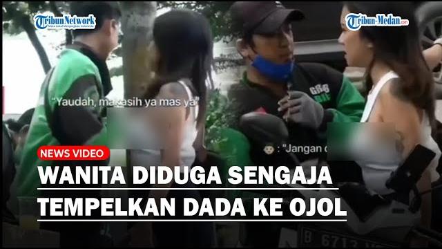 Aksi prank wanita diduga sengaja tempelkan dada pada ojol, begini pembelaan sang kreator Aksi prank wanita diduga sengaja tempelkan dada pada ojol, begini pembelaan sang kreator