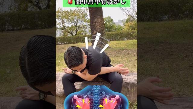 【肩甲骨はがし】肩こり治すならこれ#shorts 【肩甲骨はがし】肩こり治すならこれ#shorts