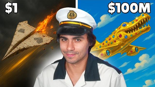 Avião de $1 vs $1.000.000 no roblox Avião de $1 vs $1.000.000 no roblox