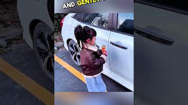 On her way home from school, this little girl spotted a car key lying on the ground but #kindness On her way home from school, this little girl spotted a car key lying on the ground but #kindness