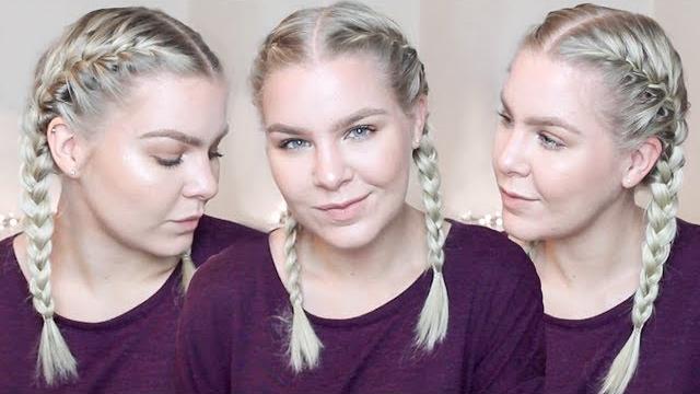 How to french braid your own hair step by step for complete beginners - full talk through How to french braid your own hair step by step for complete beginners - full talk through