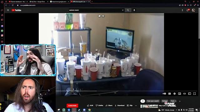 Moistcr1tikal roasts asmongold's room Moistcr1tikal roasts asmongold's room