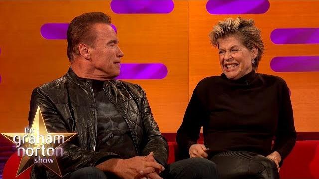 Arnold schwarzenegger finds out linda hamilton didn't want to work with him | the graham norton show Arnold schwarzenegger finds out linda hamilton didn't want to work with him | the graham norton show