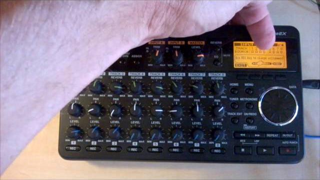 Tascam dp008ex how to record, mixdown, and master Tascam dp008ex how to record, mixdown, and master