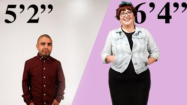 Tall woman and short man share dating struggles Tall woman and short man share dating struggles