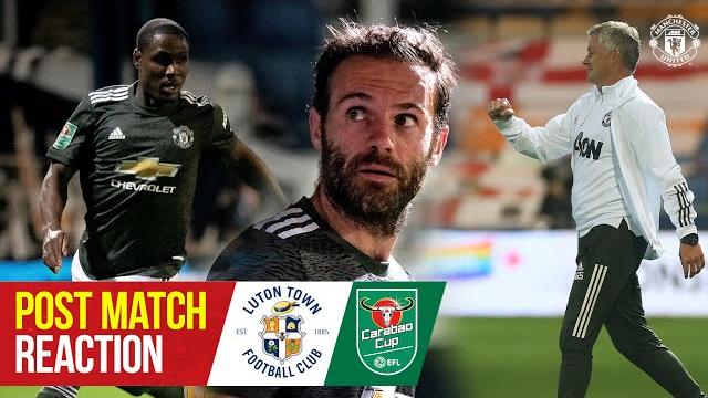 Solskjaer, mata & ighalo happy to progress in carabao cup | luton town 0-3 manchester united Solskjaer, mata & ighalo happy to progress in carabao cup | luton town 0-3 manchester united