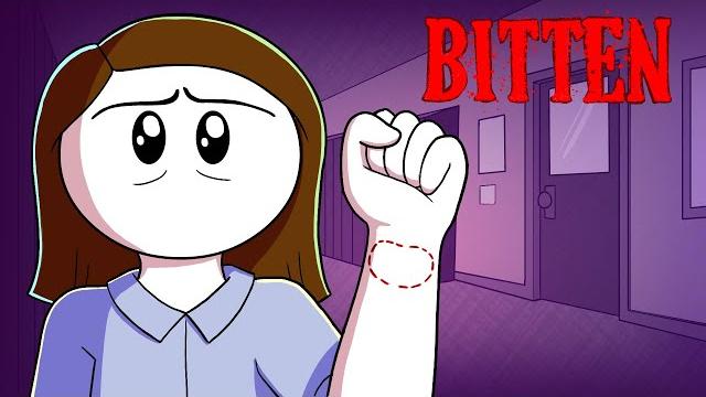 Bitten while defending a friend Bitten while defending a friend